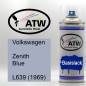 Preview: Volkswagen, Zenith Blue, L639 (1969): 400ml Sprühdose, von ATW Autoteile West.